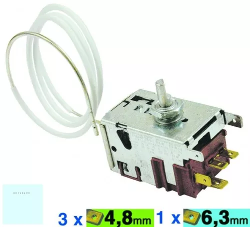 Zanussi - Electrolux - AEG - Lehel hűtőszekrény hőmérséklet szabályozó 77B5219 2425021231 (hátlapos elpárologtatóval) rendelésre