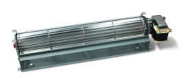 Hűtő ventilátor motor 360mm ( JOBB ) tangenciális Ø 60mm 18W, 220/240V, 50HZ