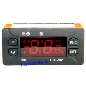   Elitech digitális hűtésvezérlő ID 961 helyett  1 NTC ETC-961