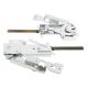 Zanussi - Electrolux - AEG  mosogatógép zsanér készlet 4055393351 # JOBB-BAL (2db.) 4055260691 (rendelésre) #