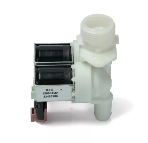 Zanussi - Electrolux - AEG mosógép mágnesszelep  (12/14mm) 1325186110 # (gyári, BITRON) 132518710 pl.: ZWQ61215WA ; #