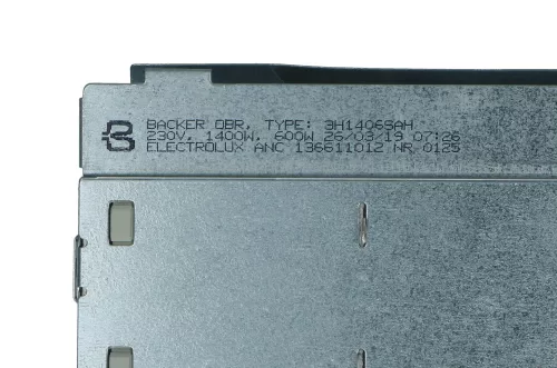 Zanussi - Electrolux - AEG szárítógép fűtőbetét 1400+600W 1366110110 # 8581366110113 (eredeti, gyári fűtőegység, fűtőpanel) #