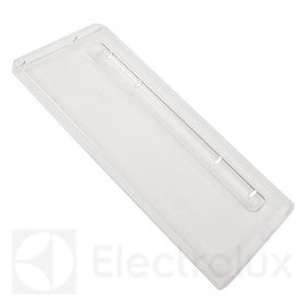   Zanussi - Electrolux - AEG hűtő fagyasztó rekesz ajtó (felső) 429X188mm 2064294024 # Pl.: ZFU19400WA ; ZFU719EW #