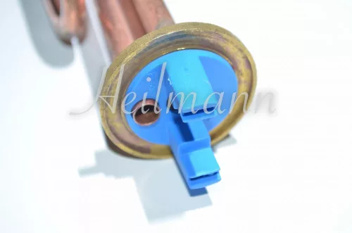 Olasz fűtőbetét sima (peremes) 3000W # gyári (anódcsonkkal) #