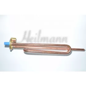   Olasz bojler fűtőbetét sima (peremes) 2500W # (kemény forrasztással - réz, anódcsonkkal) #