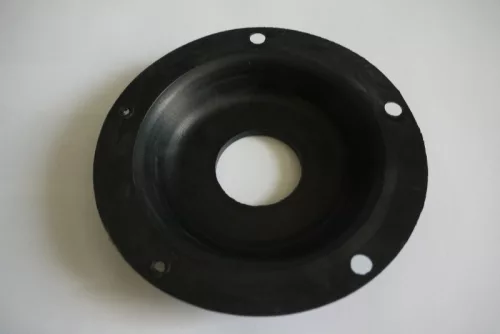 Olasz bojler alaplap tömítés (5 lyukas, fekete) THERMEX-ISEA  D = 130 mm