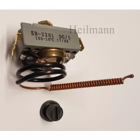   Hajdu bojler hőmérséklet korlátozó Tecasa 100-10°C  SB-2201 DG/5 # 1312040087 - 6312040024