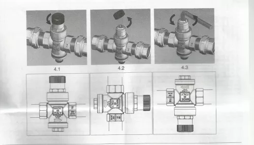 Víznyomáscsökkentő 1/2" olasz ICMA (247)1-4bar