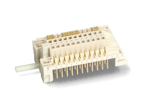 Fagor tűzhely sütő választókapcsoló  C110006A4 #  (funkcióválasztó) gyári 11HE/005 ; 4891/5 W2 Pl. CH-54M X NAT # 