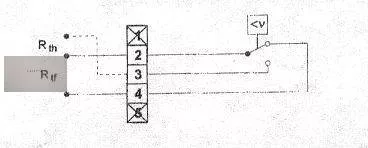 Szoba termosztát PT 111 6,-24 V törpe feszültségre