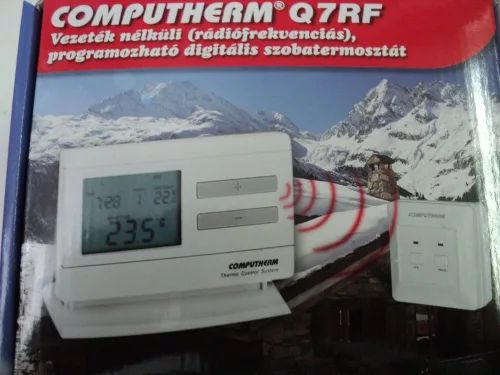 Szobatermosztát computherm Q7 RF digitális
