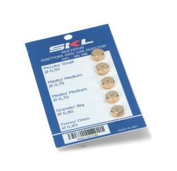 Gáztűzhely fúvóka garnitúra   Zanussi     Pb gázhoz    ( menet átmérő 6  mm  ) 5 026 994 100/6