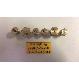 Gáztűzhely fúvóka garnitúra Gorenje Régi típus 7mm