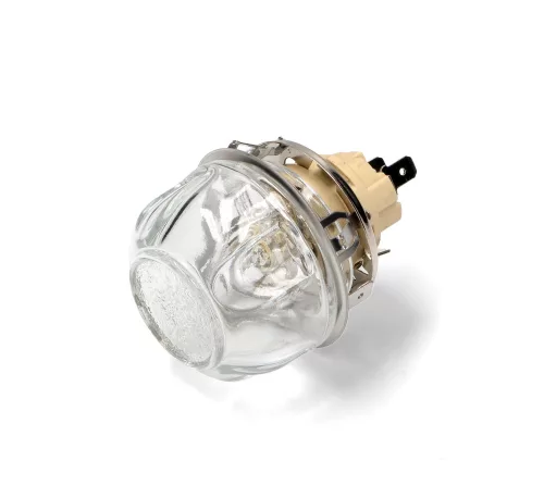 Sütő világítás foglalat + bura hátsó 25 W 3890793320  # 3879376931 pl.: EKC 5603x , EKC 560 3X ; pl.: ZOB tűzhely #