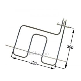 TEKA tűzhely felső fűtőbetét 1400W 83140302