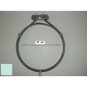   Villanysütőbetét Pelgrim kör alakú 230 V 2200 W RB1N2105