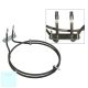 Gorenje - Bosch villanytűzhely sütő fűtőbetét koszorú alakú  230 V 2200W 258967, 318349 - 366851 - 379201 # 190mm. Bosch 00481326 , Electrolux  357042405 (eredeti IRCA)  pl.: EVP443-424M ; 164959/01 #