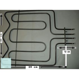   Villanytűzhely sütő fűtőbetét Pelgrim 230V 2200 W / 1000 W RA1N1542