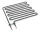 Szauna fűtőbetét 230V 2670W  288x298mm HARVIA ZSB-228 (eredetivel megegyező minőség, EU. gyártás, BACKER ZSB228)