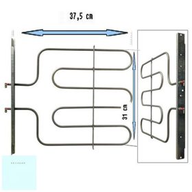   Villanytűzhely Indesit sütő fűtőbetét 1200W alsó C00045431 # gyári. Whirlpool 482000026561 ARISTON  Pl.: FM87VC (RENDELÉSRE) #