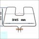 Villanytűzhely sütő fűtőbetét Ardo 1600 W # 524012200 - 524020800 - TECNOGAS #