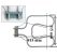 Gorenje fűtőbetét 1100 W 616021, Bosch - Mora sütő alsó fűtőszál  00362058 # eredeti Pl.: K774W ; K54E2-V4V #