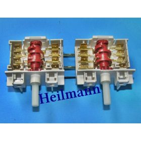 Gorenje tűzhely főzőlap kapcsoló (dupla) 617736