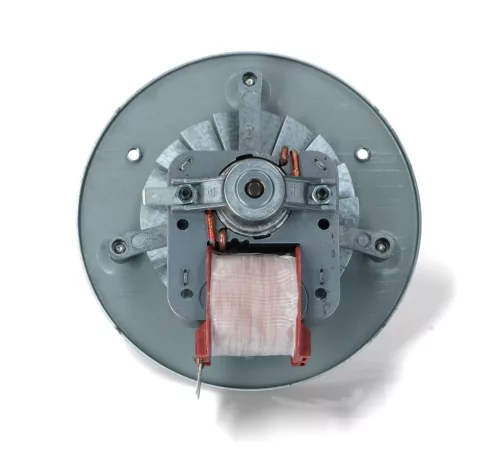 Villanytűzhely sütőventilátor + lapát 32W 37mm. tengellyel # (univerzális légkeveréses ventilátor 37mm ) #