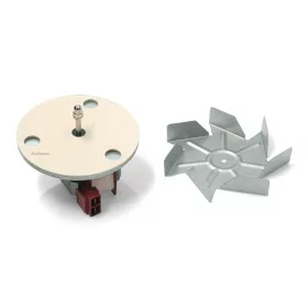   Villanytűzhely sütőventilátor + tömítés ( 28 mm tengellyel) # ( légkeveréses ventilátor 28mm ) #