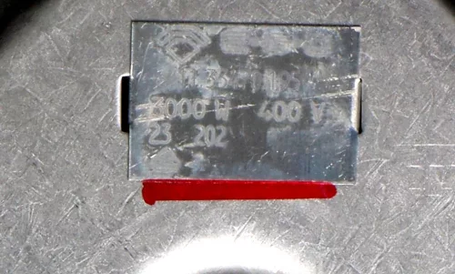 Főzőlap 3000W ipari négyzet alakú 11.33470.195 400V 300x300mm (eredeti, EGO.)