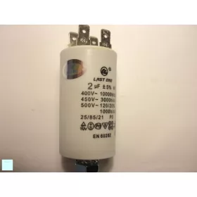 Kondenzátor 450 V 2,0 MF sarus+csavar 32 x 55 mm