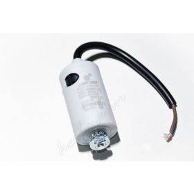 Kondenzátor 450 V 10,0 mF kábel + csavar Ø35x65mm.