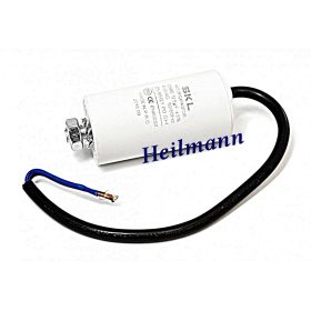 Kondenzátor 12,5µF 450V kábel+csavar Ø35x65mm.