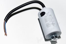 Kondenzátor 450 V 12,0 mF kábel + csavar Ø35x65mm.