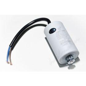 Kondenzátor 450 V 25,0 mF kábel + csavar Ø40x95mm.