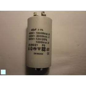 Kondenzátor 450 V 45,0 MF sarus+csavar Ø45x95mm.