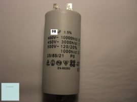 Kondenzátor 450 V 90,0 mF sarus + csavar 55x132mm