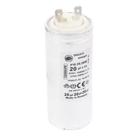   Kondenzátor fémházas 20µF. Electrolux szárítógép 1240344760