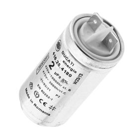   Kondenzátor fémházas 2µF. 475V DUCATI  sarus+csavar 416250329