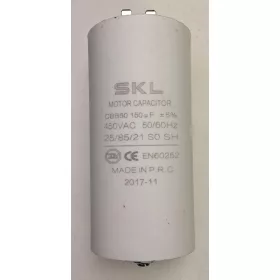 Kondenzátor 150µF.  450V sarus+csavar Ø60x120mm.