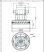 Porszívó takarítógép motor 1000W # 230V. 50/60HZ. (univerzális, magasított, csavaros felfogatás 057) #