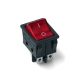SZV 611 - 612 jelzőlámpás kapcsoló 31x22 mm 01,--101 