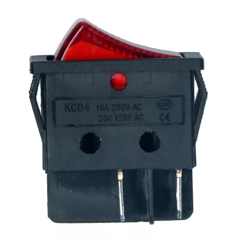 SZV 611 - 612 jelzőlámpás kapcsoló 31x22 mm 01,--101 
