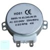 Mikrohullámú sütőhöz tányér motor tengely =6mm, 4W, 220/240V, 50/60Hz, 5/6rpm, Mikrohullámú sütőhöz tányér motor tengely =6mm, 4W, 220/240V, 50/60Hz, 5/6rpm,