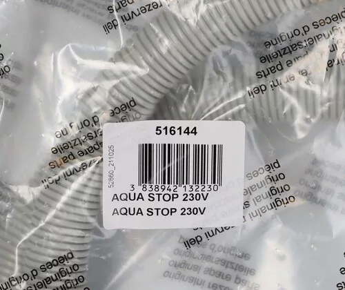 Gorenje - Mora mosogatógép aquastop befolyócső 1,8 m 516144 (eredeti)