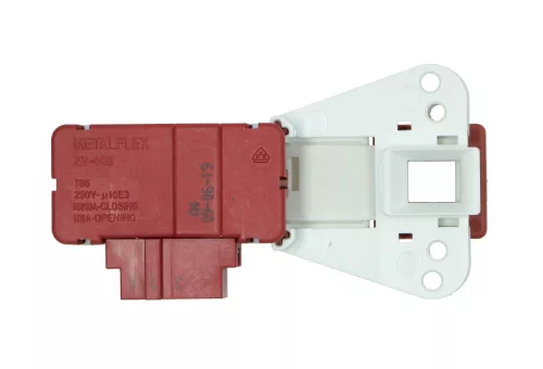 Luxor - VESTEL - Gorenje mosógép ajtókapcsoló 30023290 # 32019331 ZV446A4 ELECTROLUX / AEG - ZANUSSI 50294466003 M5 bimetálos ajtózár helyett is. WHIRLPOOL - INDESIT 481202308009 #