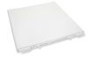 Whirlpool felültöltős mosógép ajtó tetőlemez 410x400mm  481244010842 ; 481011094705