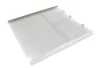 Whirlpool felültöltős mosógép ajtó tetőlemez (eredeti) 410x400mm  481244010842 ; 481011094705