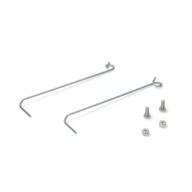   Whirlpool rugó készlet, ajtó (dobfedélhez) 1 jobb 1 bal rúgó + csavarok 481209498005 # L=93mm. INDESIT C00464546 #