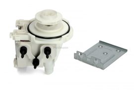 Whirlpool mosogatógép keringető szivattyú, főmotor 480140100848 # 80W. motor 480140102395 - 480140102397 (eredeti Hanning) Indesit C00311537  Pl.: ADP4547 #